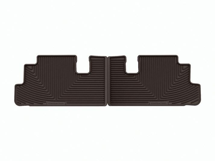 Ковер автомобильный задний резиновый WeatherTech W602CO Infiniti QX60 2022 Коричневый (1945753744)