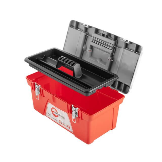 Ящик для инструментов с металлическими замками 18" 480х250х230 мм - фото 4