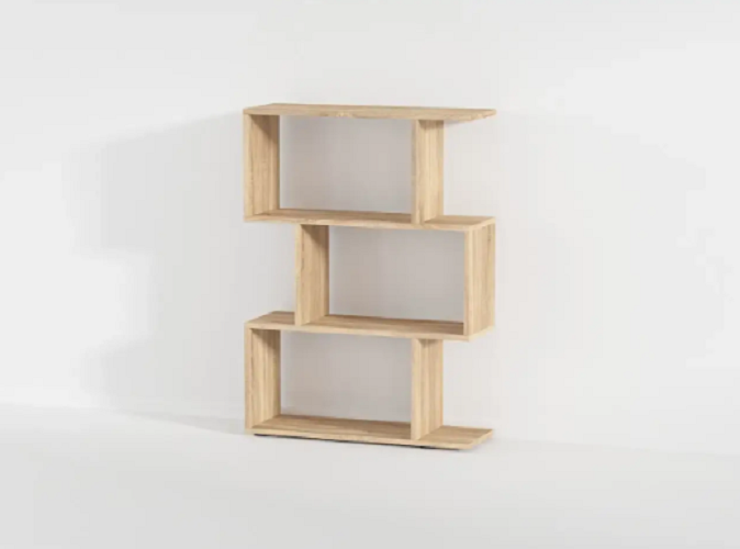 Полочка для книг напольная Дуб сонома (Р74б) - фото 1 Полочка для книг напольная Дуб сонома (Р74б) - фото 1