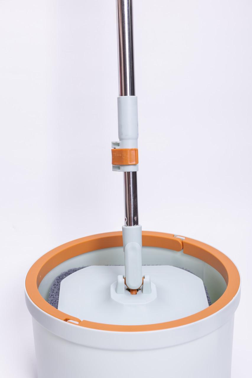 Набор для уборки HP-35015-45 швабра с отжимом 119 см и ведром 7 л Голубой (A-035271) - фото 5 Набор для уборки HP-35015-45 швабра с отжимом 119 см и ведром 7 л Голубой (A-035271) - фото 5