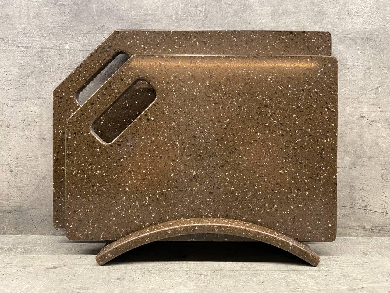 Набір кухонних дошок Terrain із штучного акрилового каменю 2 шт. (23855044) Набір кухонних дошок Terrain із штучного акрилового каменю 2 шт. (23855044)