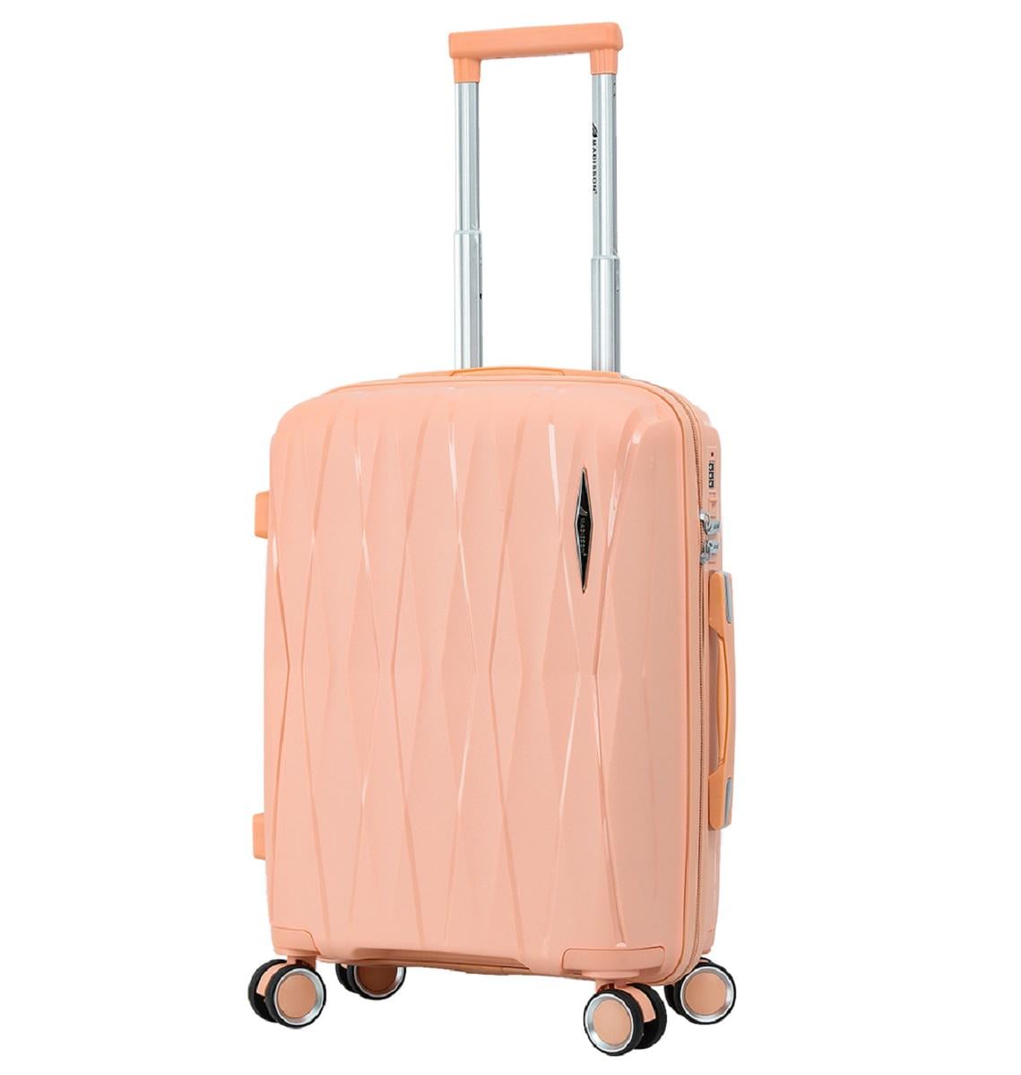 Чемодан полипропиленовый MADISSON 51103 маленький Коралловый (Mp00191)