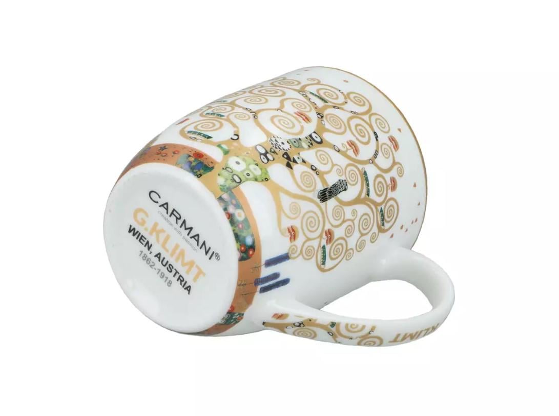 Кружка фарфоровая Carmani Г. Климт Дерево жизни 400 мл Белый (532-0414) - фото 3 Кружка фарфоровая Carmani Г. Климт Дерево жизни 400 мл Белый (532-0414) - фото 3