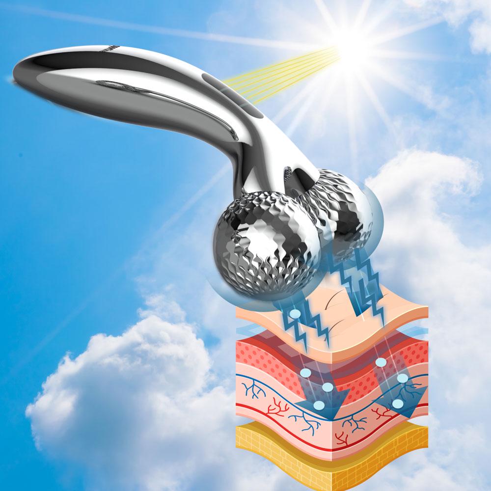 Масажер для обличчя inSPORTline Tommis з сонячною панеллю (308857) - фото 3 Масажер для обличчя inSPORTline Tommis з сонячною панеллю (308857) - фото 3