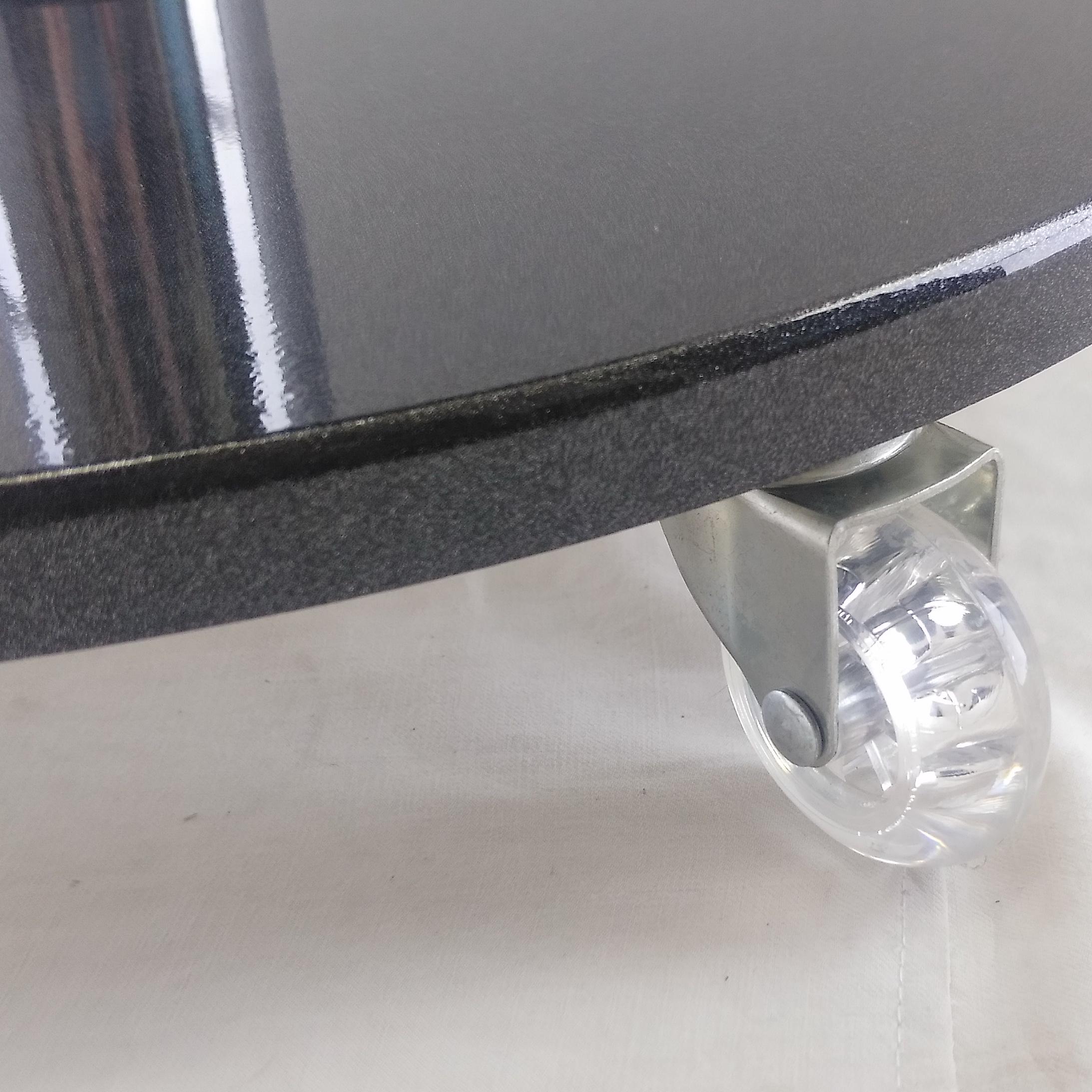 Стол журнальный стеклянный Commus Bravo Light 425 K gray-black-chr60 Черный (411810204) - фото 7 Стол журнальный стеклянный Commus Bravo Light 425 K gray-black-chr60 Черный (411810204) - фото 7