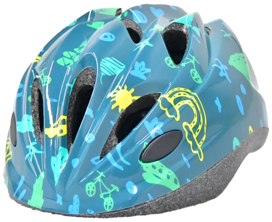 Шлем детский Green Cycle BUDDY 48-52 см Темно-бирюзовый
