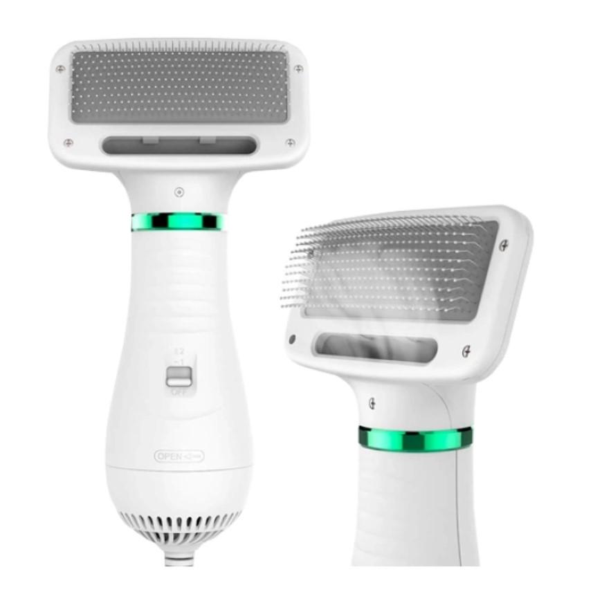 Фен-гребінець для шерсті Pet Grooming Dryer WN 10 2в1 Білий (KS4545675) - фото 3