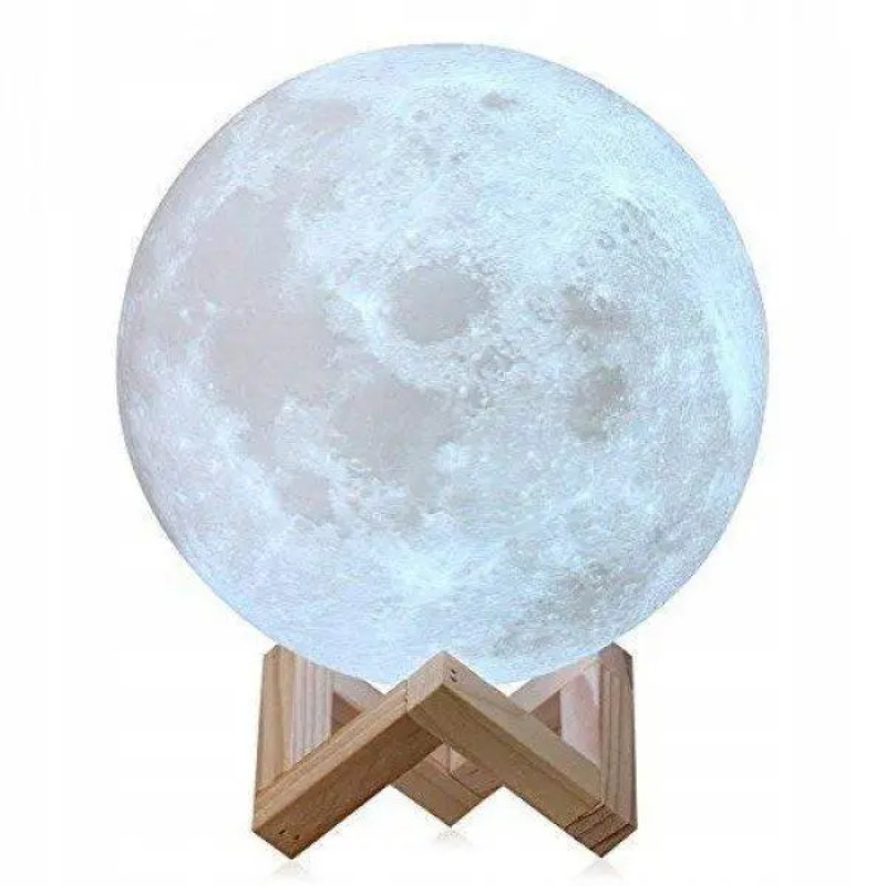 Ночник детский настольный 3D Moon Light Lamp на пульте управления 15 см (2522292629)