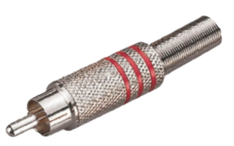 Штекер GEWA RCA Metal Red (G-191520)