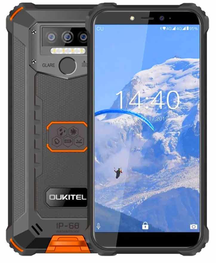 Смартфон Oukitel WP5 4/32Gb Black-Yellow