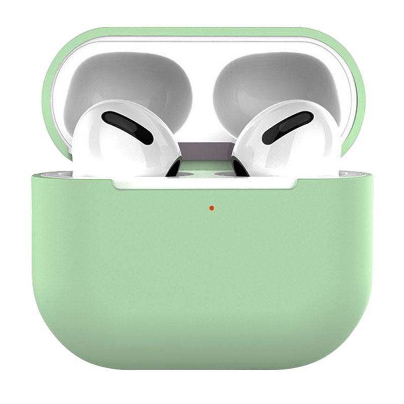 Футляр силиконовый противоударный для наушников AirPods 3 Mint