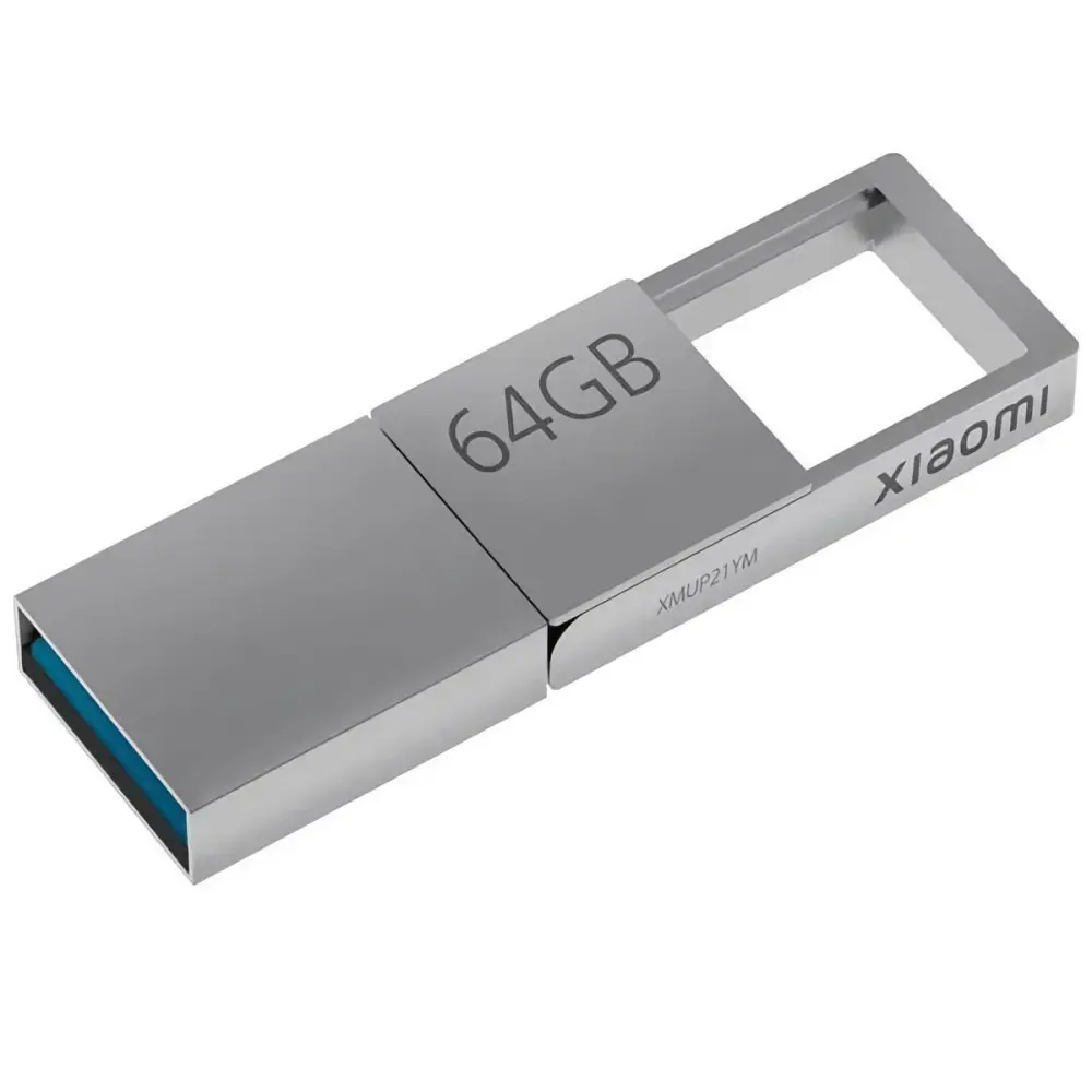 Флеш-накопитель Mi Dual Interface Metal U Drive USB-A + USB-C 3.2 Gen1 64GB Silver (BHR8810GL)