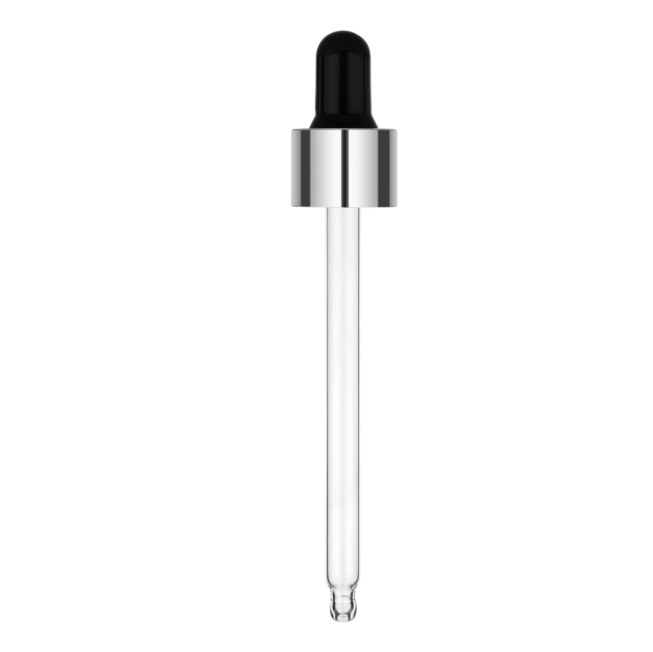 Піпетка косметична 100 мл d 20 мм Чорний-сріблястий (2571567094)