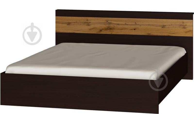 Ліжко двоспальне Еверест Соната-1600 венге + аппалачі Ліжко двоспальне Еверест Соната-1600 венге + аппалачі