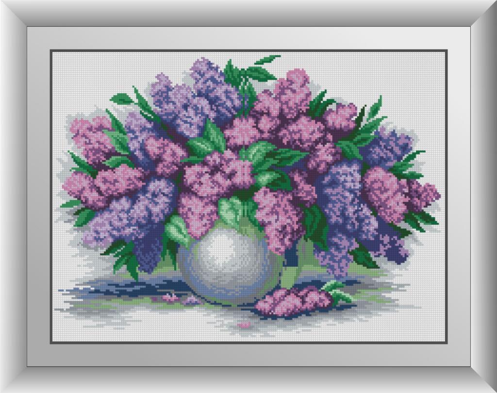 Алмазная мозаика Dream Art Букет сирени 36x46 см (DA.30122)