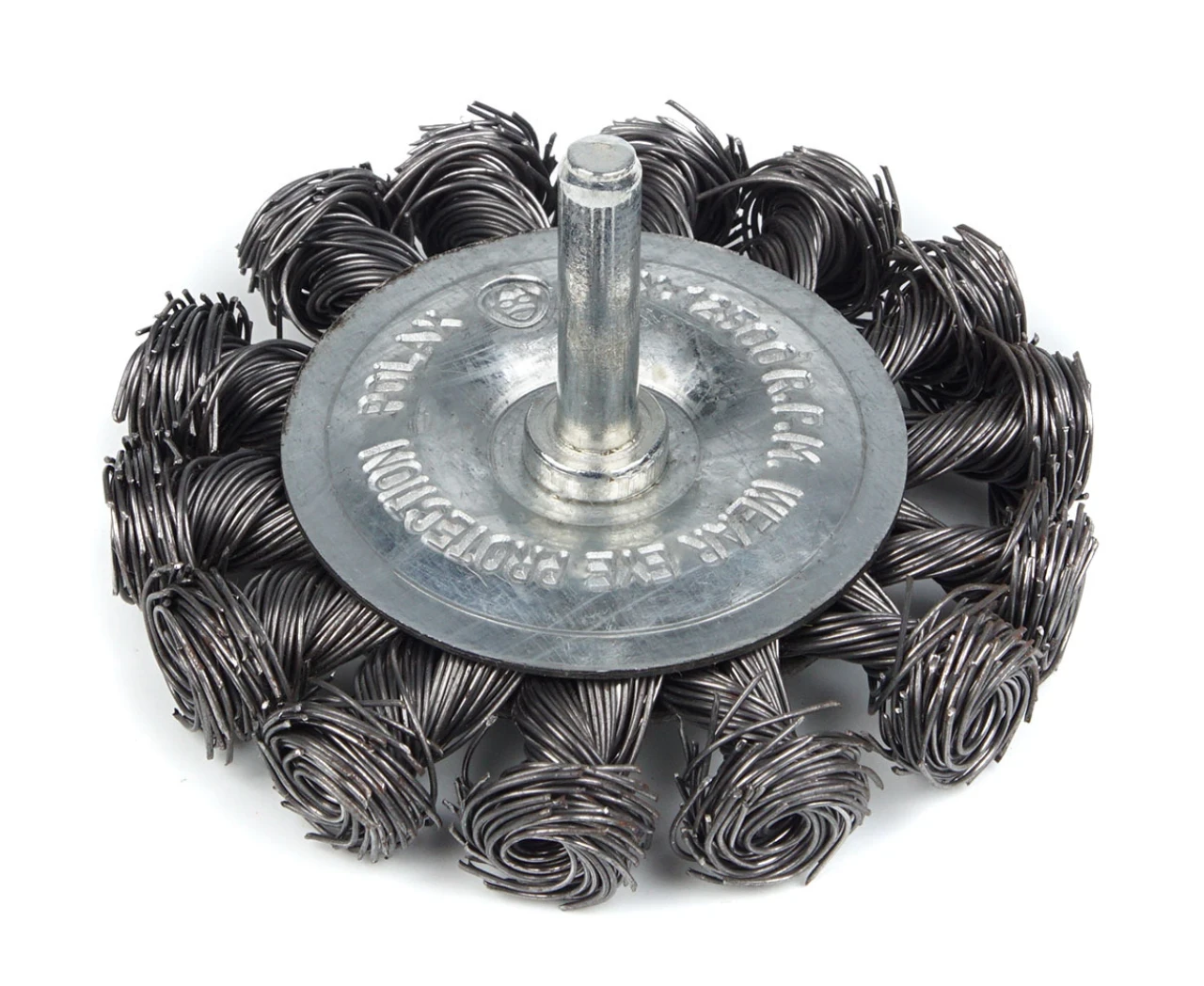 Щетка дисковая для дрели 1/4" плетеная 75 мм (27734121)