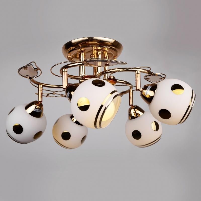 Люстра потолочная классическая Brille LK-396S/5 E27 G