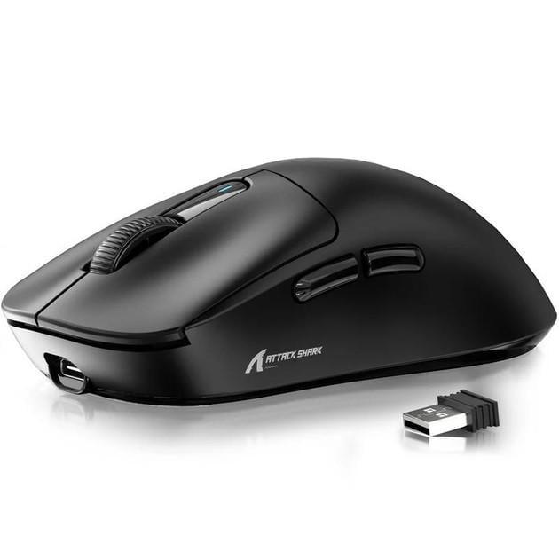 Компьютерная мышка игровая attack shark X3 Черный (2743588897) - фото 2 Компьютерная мышка игровая attack shark X3 Черный (2743588897) - фото 2