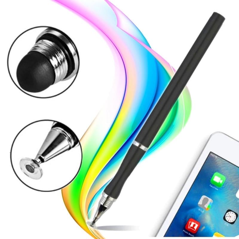 Стилус двосторонній універсальний 2в1 Чорний - фото 2 Стилус двосторонній універсальний 2в1 Чорний - фото 2