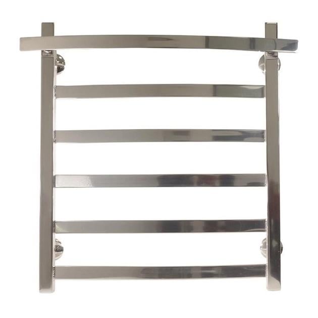 Полотенцесушитель водяной LEV Квадрос Plus П6 500/600 Нержавеющая сталь/Хром