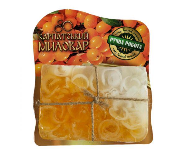 Мило ручної роботи Карпатський миловар Обліпиха 100 г