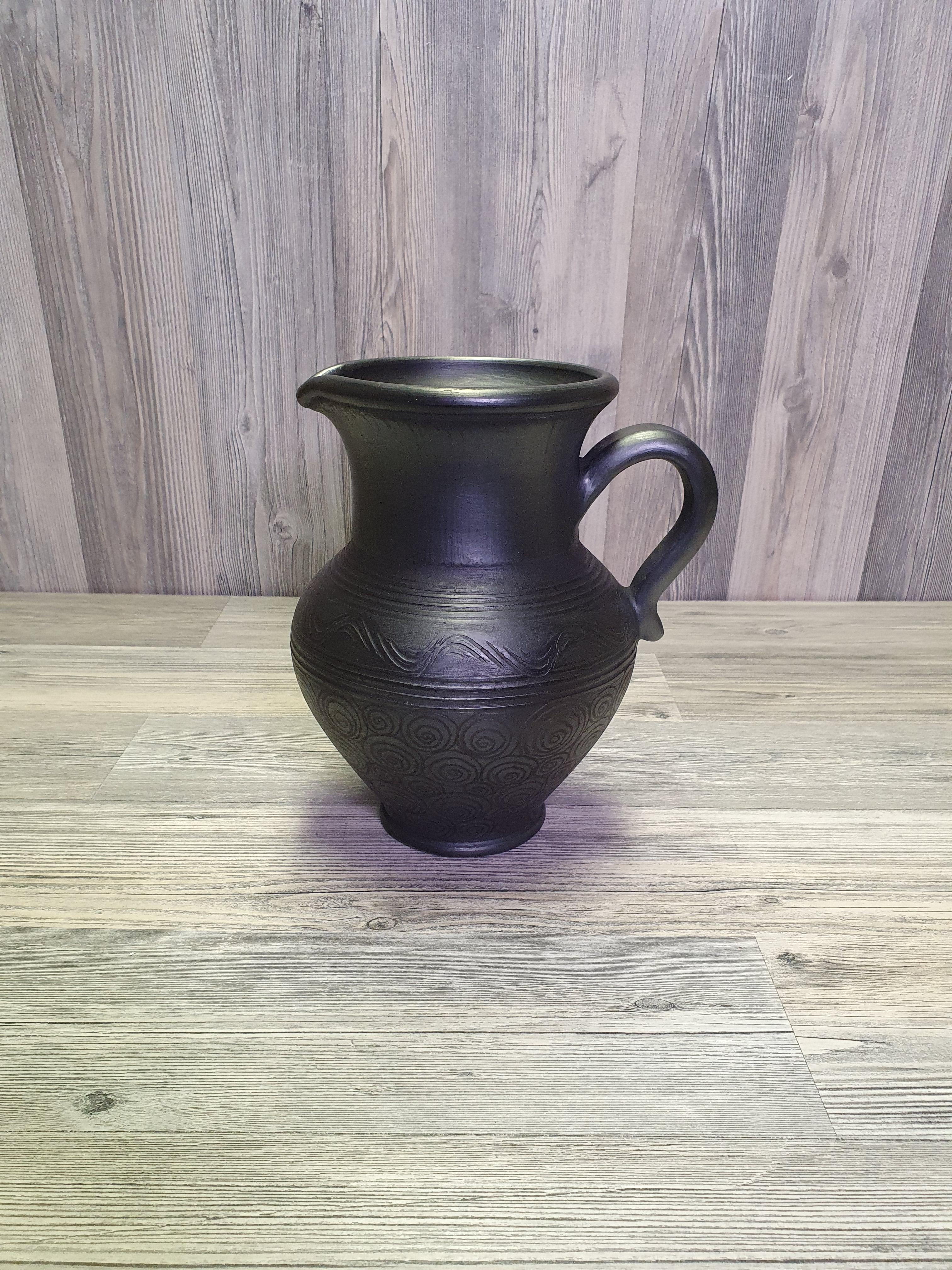 Кувшин из черной глины (5282) - фото 10 Кувшин из черной глины (5282) - фото 10