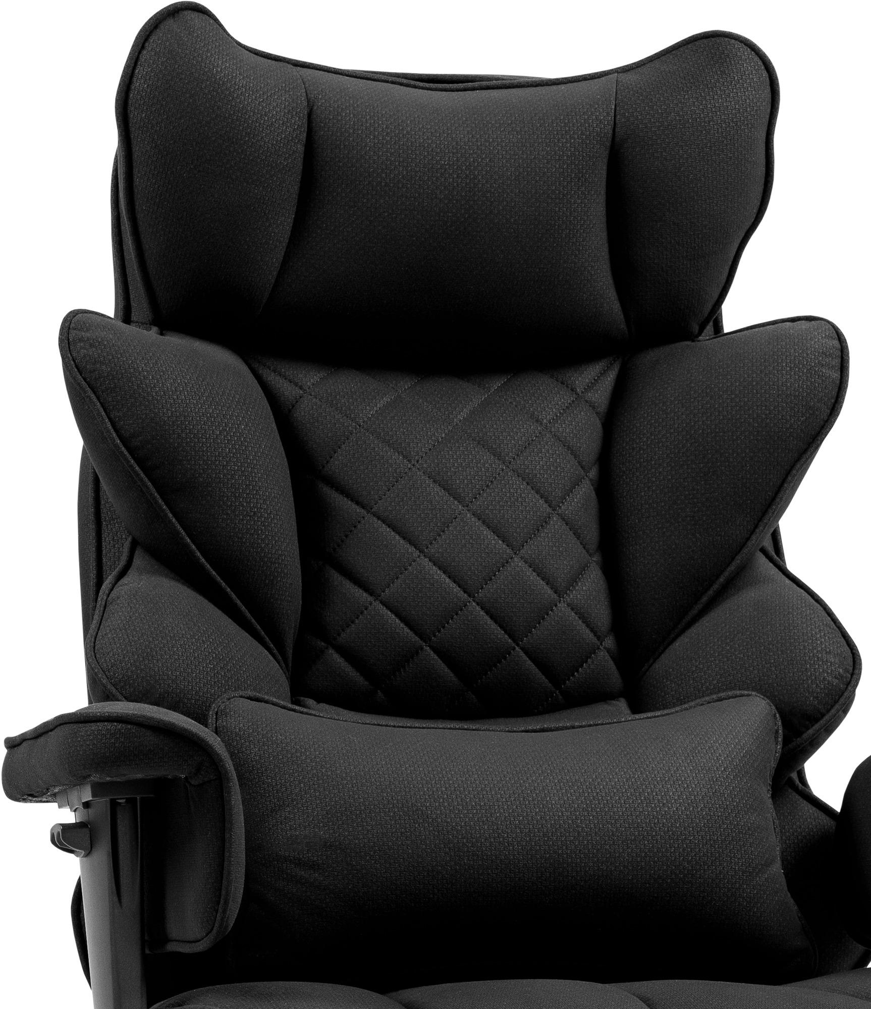 Офисное кресло GT Racer B-2511 Fabric Black (1607) - фото 11