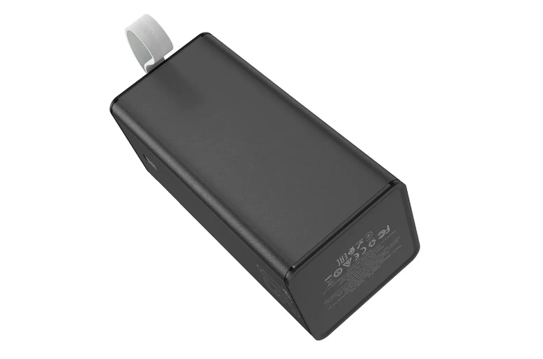 Повербанк Hoco J86A 50000 mAh QC22,5W/PD20W с быстрой зарядкой и фонарем Black - фото 4