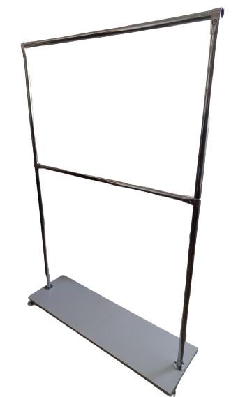 Стійка одинарна для одягу СД4 із взуттєвою полицею 160х100х30 см - фото 3