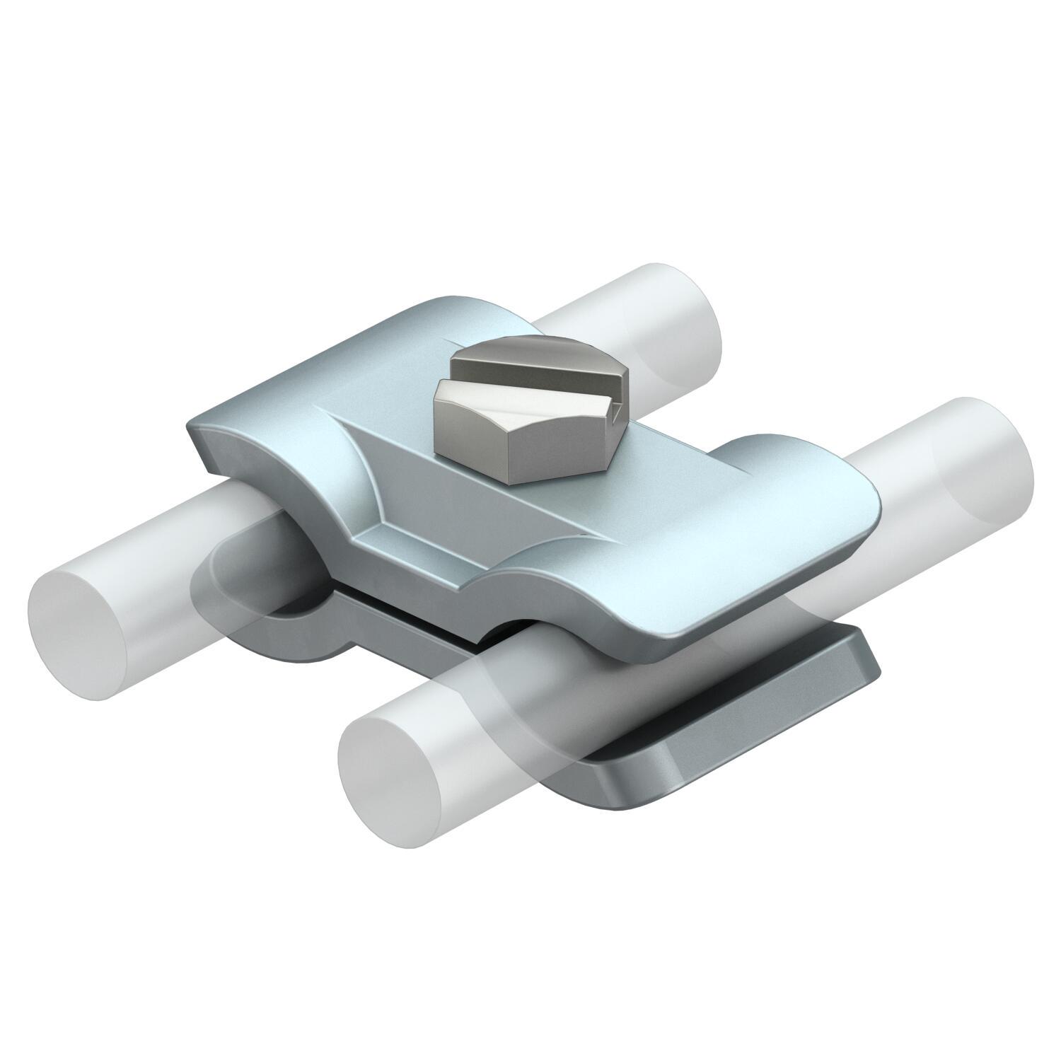 Соединитель параллельный OBO bettermann ø 10-20 мм для круглого проводника оцинкованная сталь (5315557)