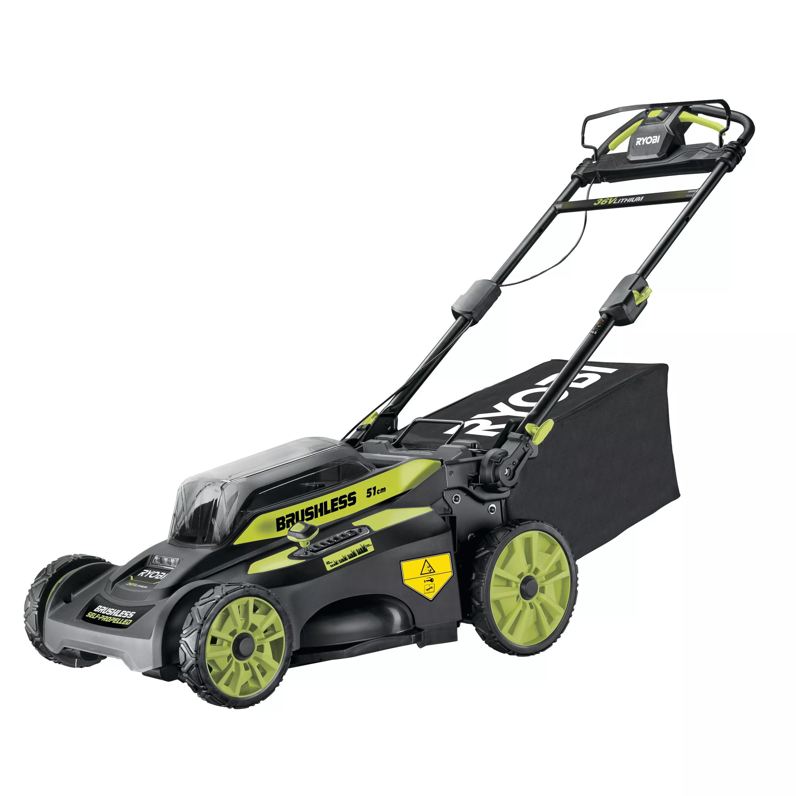 Газонокосарка акумуляторна Ryobi RY36LMX51A-160 Max Power 36В (5133004589)