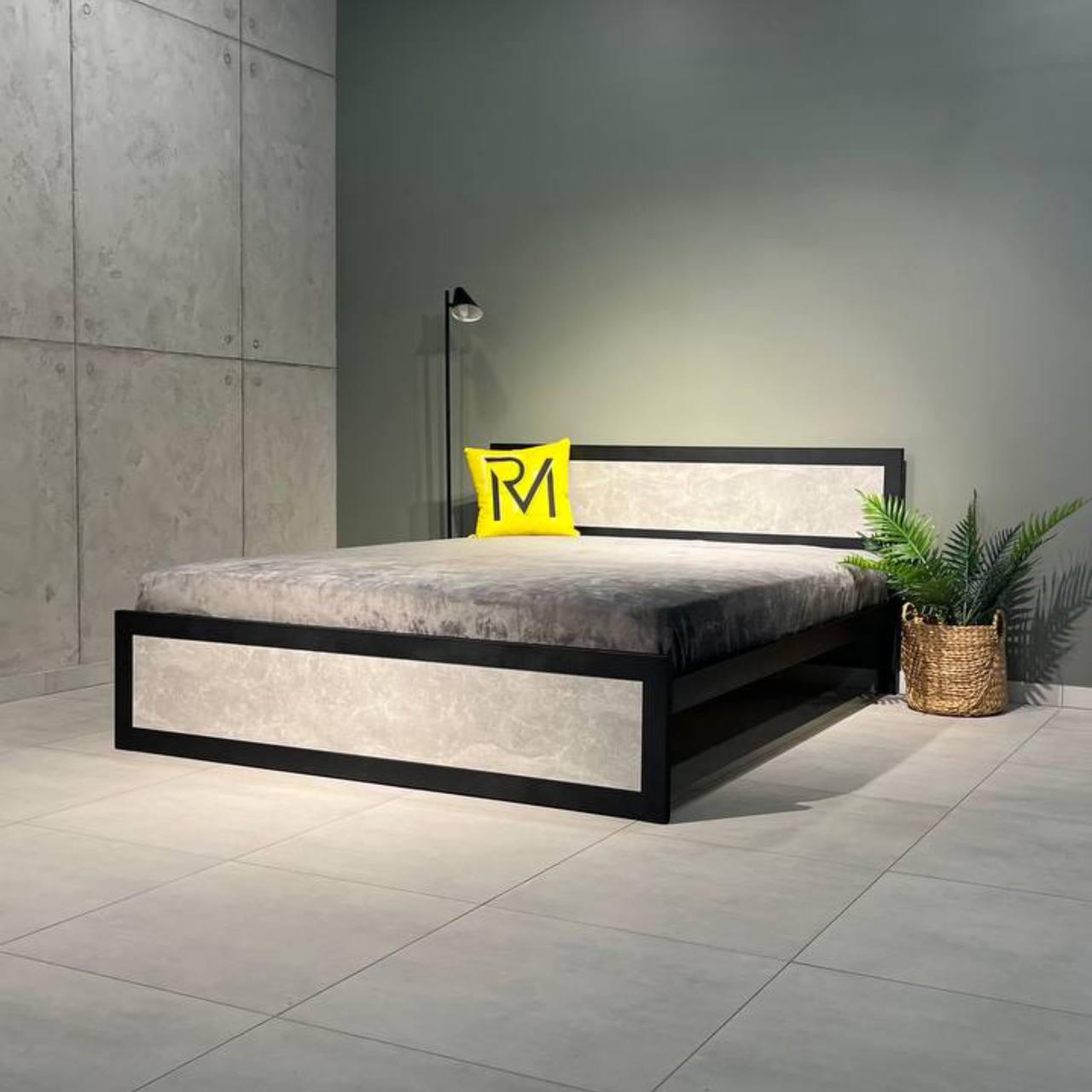 Кровать металлическая двуспальная 180х200 см (000083199)