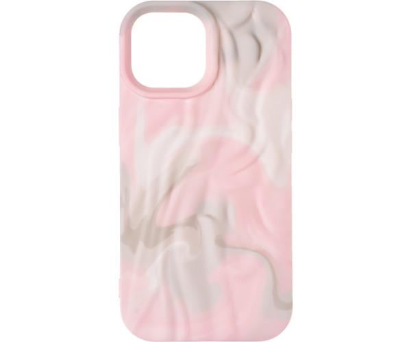 Чохол накладка Gelius Aquarelle Case для iPhone 15 Розовый