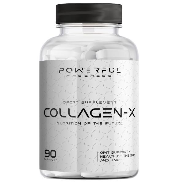 Натуральная добавка для спорта Powerful Progress Collagen-X 90 капс. (000021194)