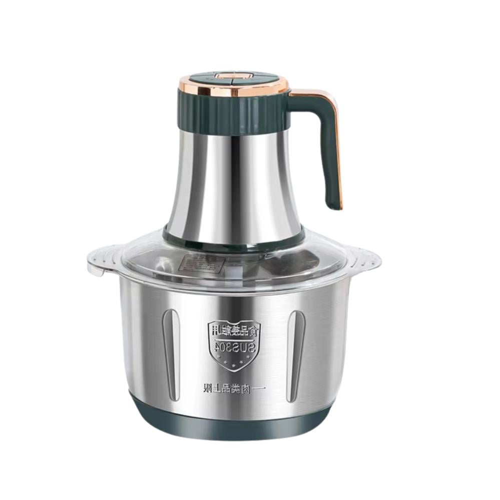 Измельчитель электрический Hoffmans Electronics НМ-8848 с металлической чашей 5 л 1800 Вт Зеленый (120.1863.1)