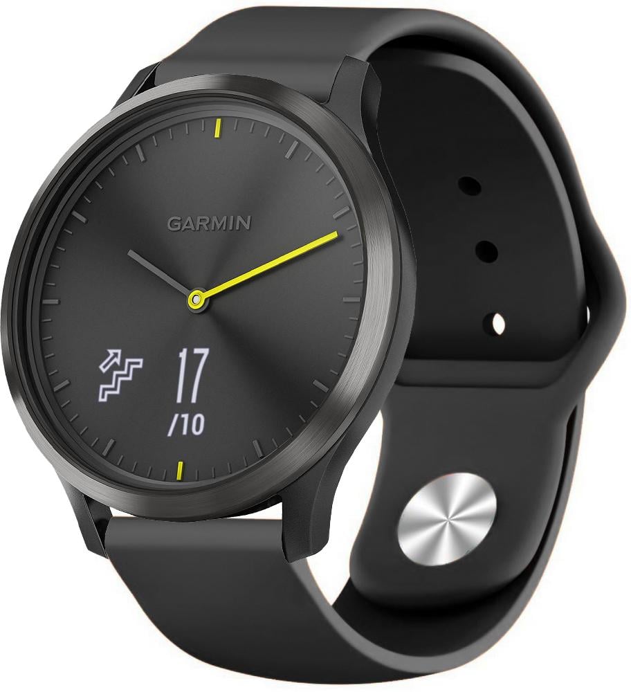 Ремешок Base для Garmin Vivomove HR 20 мм Black (18865)
