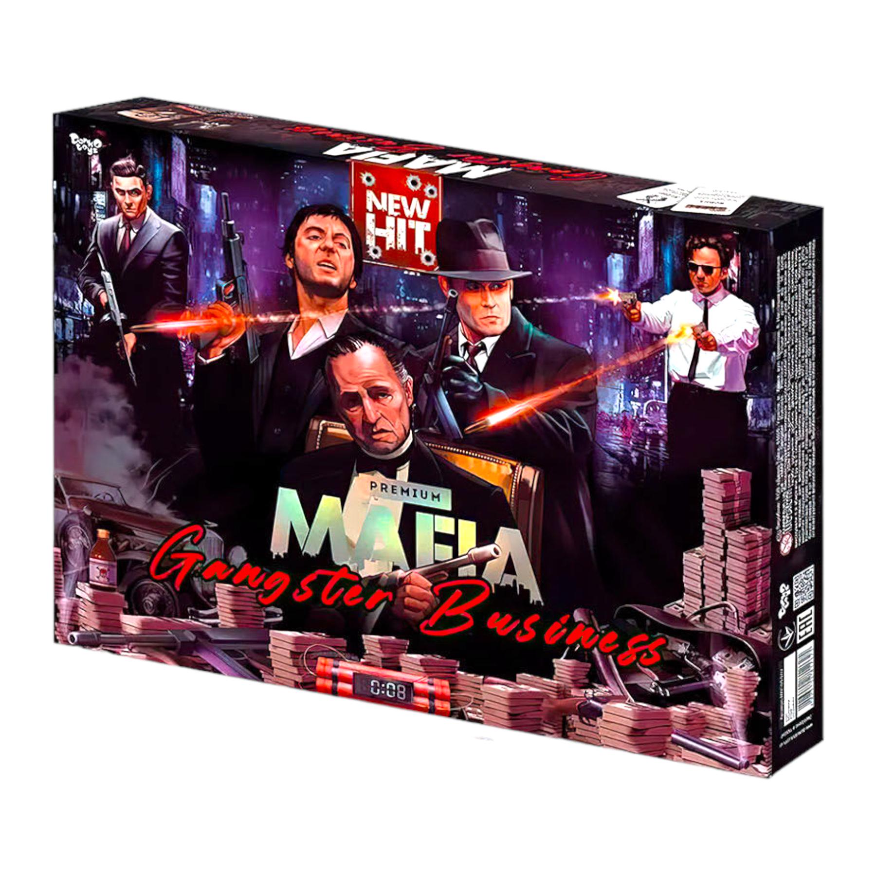 Настільна гра Danko Toys MAFIA Gangster Business Premium в коробці (111980)