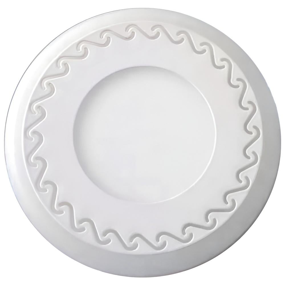 Панель LED Lemanso Завитки 6W + 3W 540Lm 4500K с зеленой подсветкой (LM539)