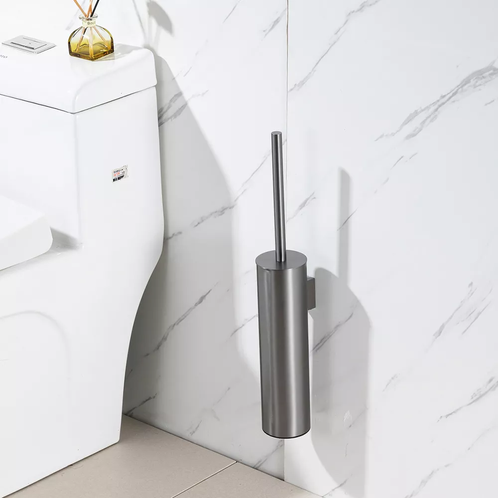 Щетка для унитаза GAPPO G903-6 настенный скрытый монтаж Серый (SQ-1047639) - фото 2 Щетка для унитаза GAPPO G903-6 настенный скрытый монтаж Серый (SQ-1047639) - фото 2