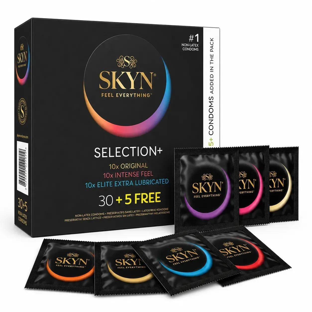 Набор презервативов безлатексных SKYN Selection+ 35 шт. (37988916)