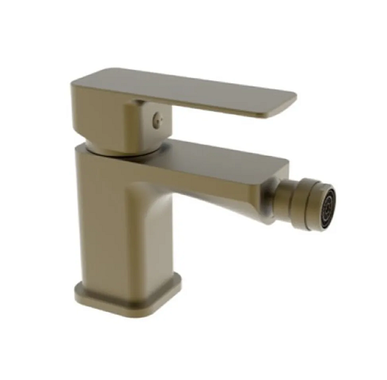 Смеситель гигиенический для биде Haiba Kubus 002 Brushed Gold (HB9624)