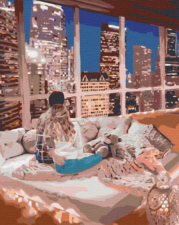 Картина по номерам Идейка Любовь навсегда 40х50 см (KHO4774)