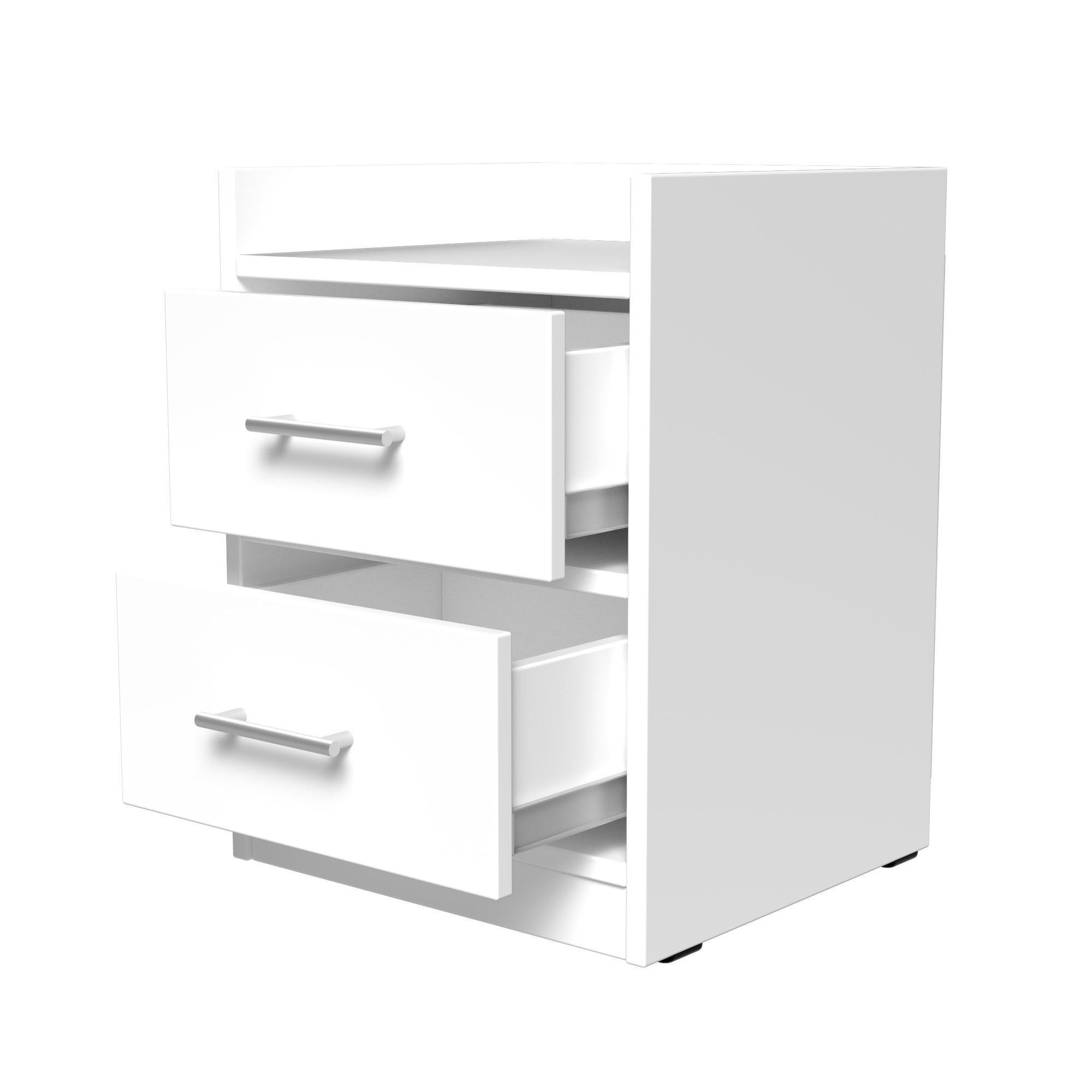 Тумба приліжкова ТП6 SENAM 500х380х350 мм ДСП Білий - фото 4