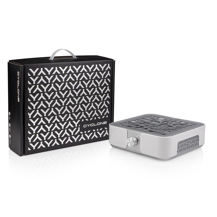 Витяжка CYCLONE X3 SILVER з вугільним НЕРА-фільтром для манікюру та педикюру 72W (24818513) - фото 5
