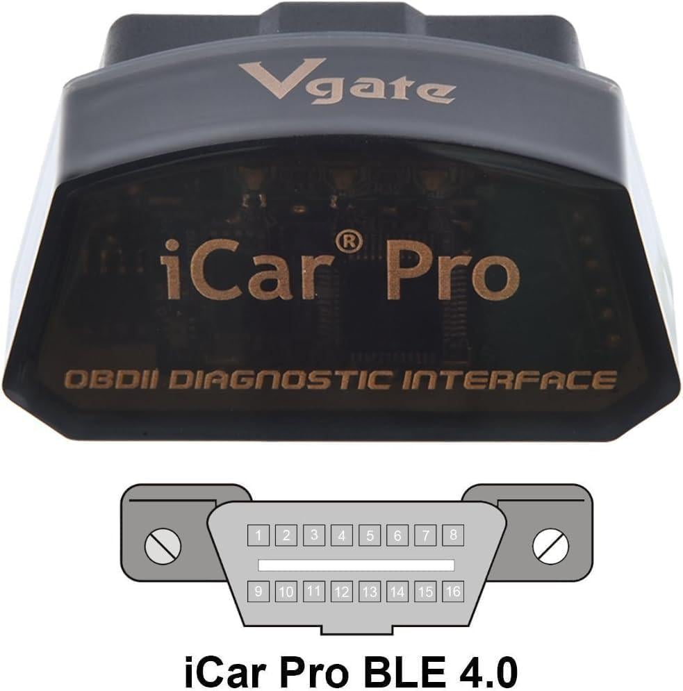 Зчитувач кодів несправностей для iOS/Android Vgate iCar Pro OBD II (22115413) - фото 3