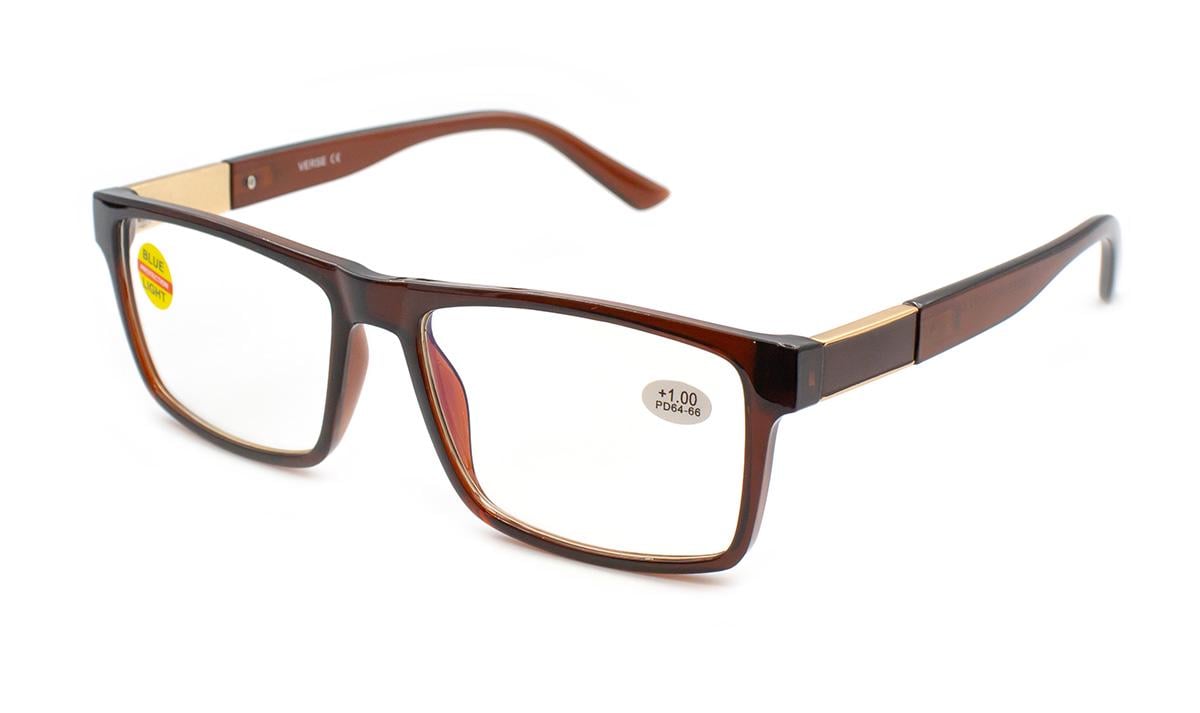 Окуляри для зору в пластиковій оправі Verse 24022-C2 Blue blocker +1,50 (283071321)