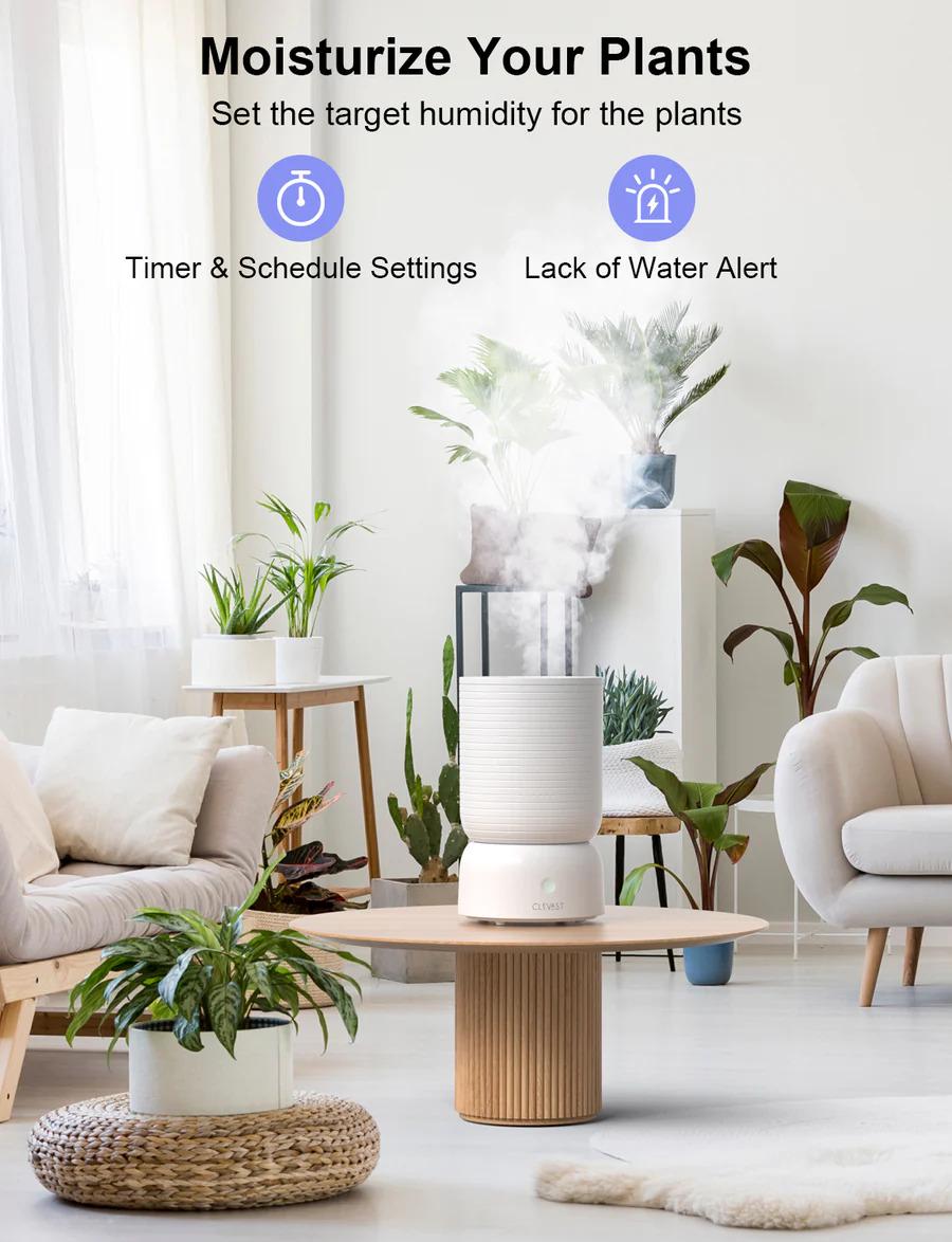 Зволожувач повітря Clevast Smart CL-HD01 (30625889) - фото 2 Зволожувач повітря Clevast Smart CL-HD01 (30625889) - фото 2