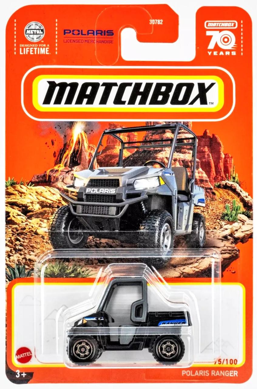 Игрушечная машинка Matchbox Polaris Ranger 2023 MBX Off-Road №75 (HKW42)