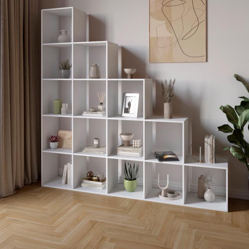 Стелаж Джеко 1776 Білий (26638422) - фото 1 Стелаж Джеко 1776 Білий (26638422) - фото 1