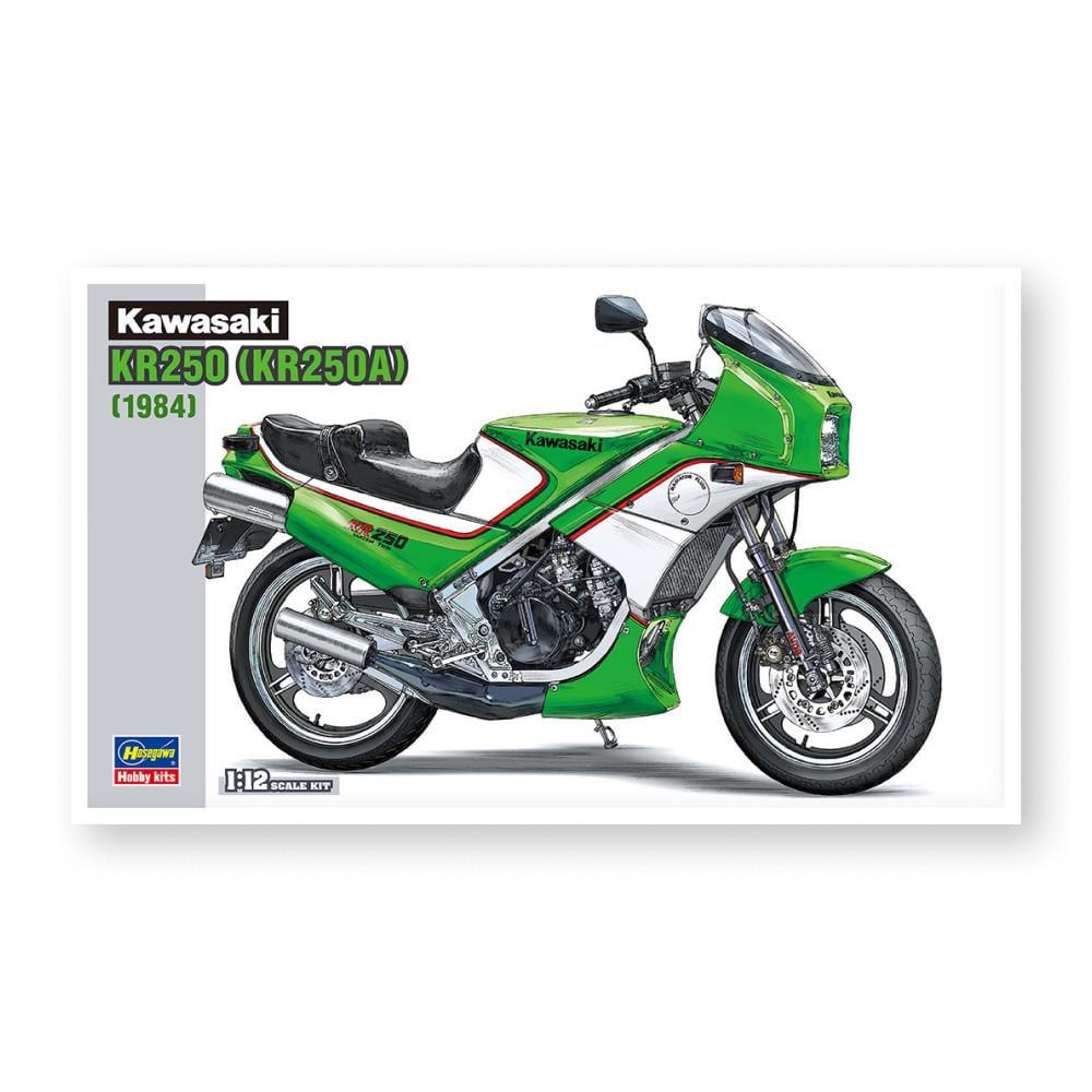Збірна модель мотоцикла - Kawasaki KR250 (KR250A) - Hasegawa 21512